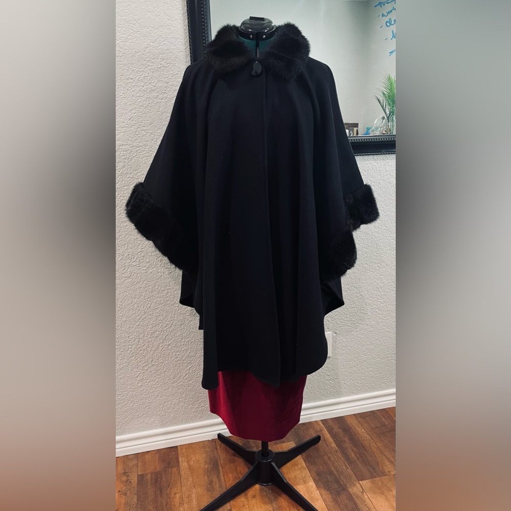 Vintage Wool Cape